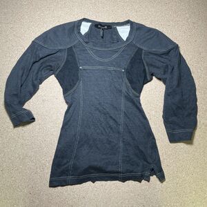 ISABEL MARANT  black top blouse long sleeve sz 1
